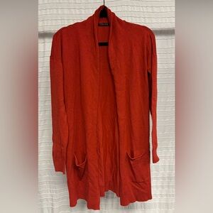 Cyrus | VGUC Open Front Mid-Length Cardigan, Small